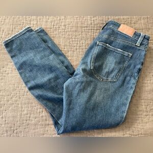 Anthropologie Pistola Skinny Blue Jeans Sz 30 Classic Light Denim Cotton